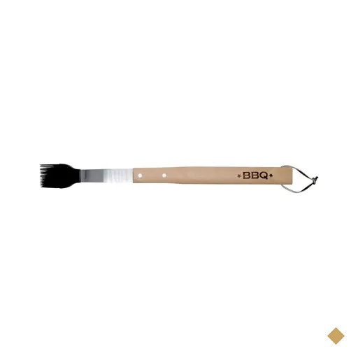 Pincel para Churrasco cabo madeira - BBQ