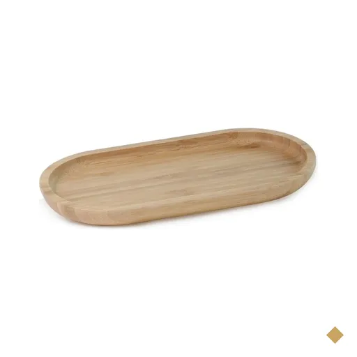 Bandeja Petisqueira de bambu 24 x 11 cm