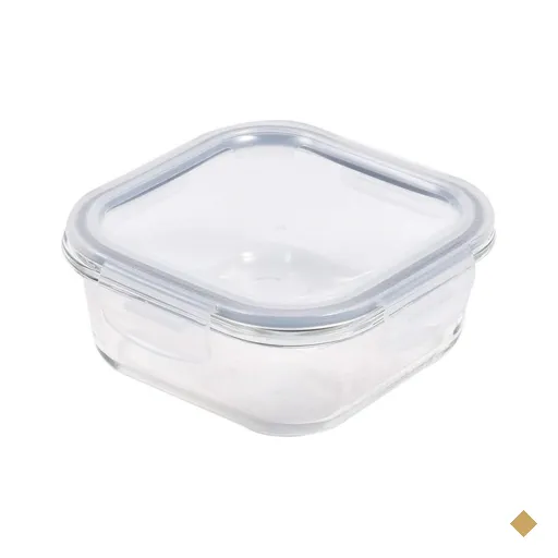 Pote Hermético Quadrado Kitchen 800ml Kenya