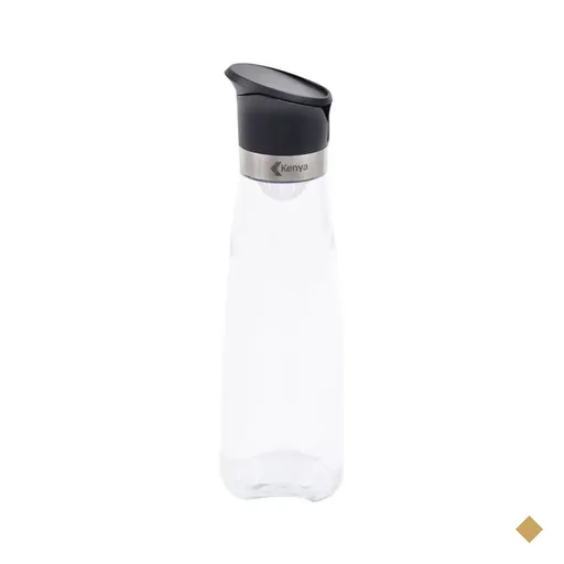 Galheteiro em Vidro com Abertura por Gravidade 320ml Kenya Preto