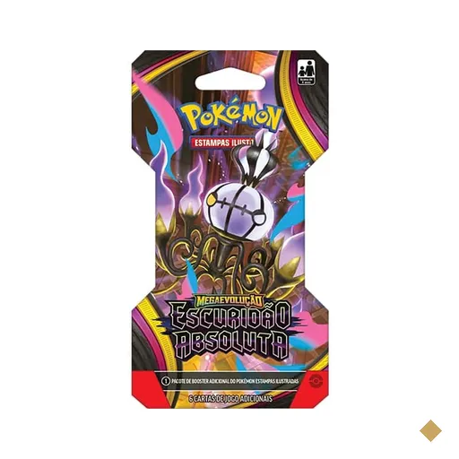 Blister Pokémon TCG, Pokémon Escuridão Absoluta, Pacote com 6 cartas cada…