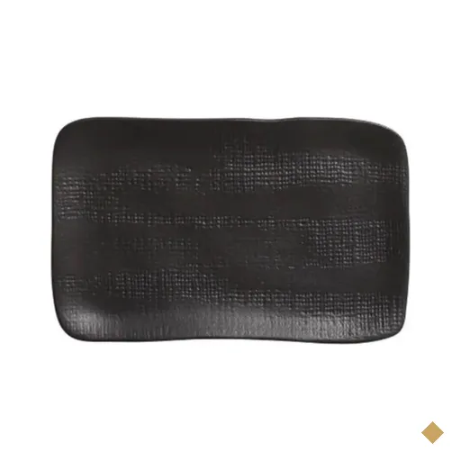 Travessa Cerâmica 27x17cm Juta Preto Matte Sushi Porto Brasil Servir…