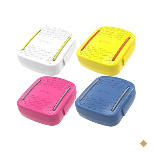 Kit 4 Porta Cotonetes para Viagem Cores Variadas Portátil com Elástico…