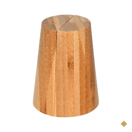 Saleiro e Pimenteiro de Bambu com design moderno