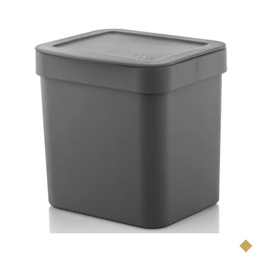 Lixeira Trium 4,7l Casa  Lixeira de Cozinha  Lixeira de Banheiro