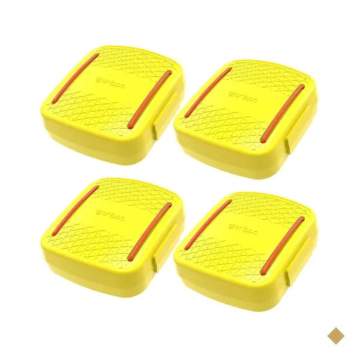 4 Porta Cotonetes Portátil Viagem Acessórios Elástico Interno Amarelo Crippa