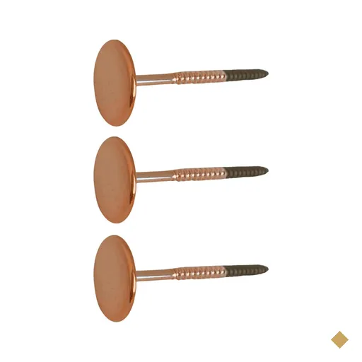Kit 3 Pinos Ganchos de Parede Metal 3cm Rose Duler Pendurado