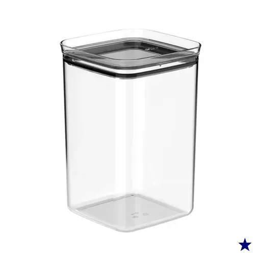 Pote Organizador Porta Mantimentos Hermético 3,5L Ou Linha Block Plástico…