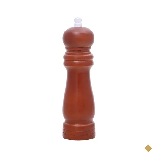Belo Moedor de Madeira e Ceramica para sal e pimenta 17 cm