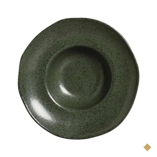 Prato para Risoto Orgânico Greenery 25cm Porto Brasil Cerâmica Massa Nhoque…
