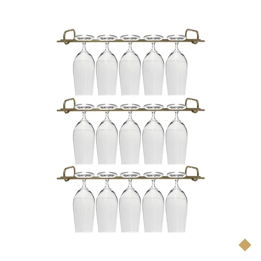 Conjunto 3 Organizadores Porta Taças 42cm Suportes Suspensos Para Taças…