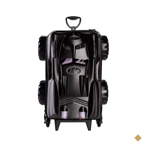 Mochila Escolar Infantil de Rodinhas em EVA Batmóvel Monster Trucks Maxtoy -…