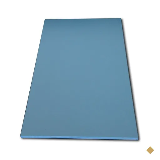 Tabua de Corte Lisa em Polietileno - Azul - 33 x 25