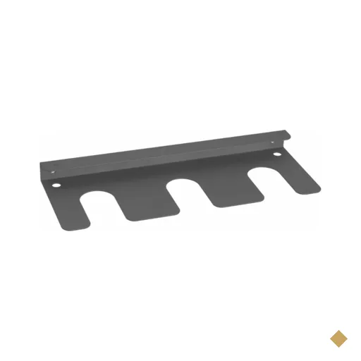 Suporte Porta 3 Taças de Vinho Cinza Parede Armário Pendurador de Taça…