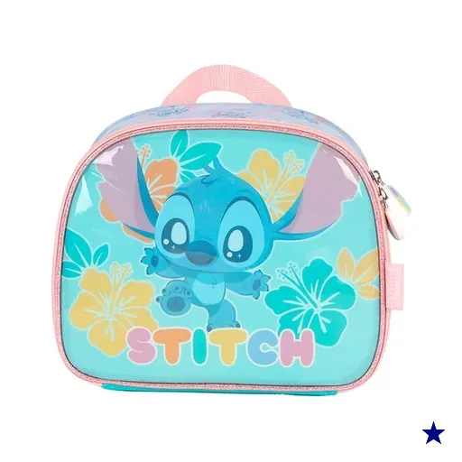 Lancheira Stitch turquesa LA42403SC5400U Luxcel PT 1 UN