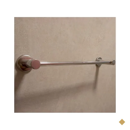 Porta Toalha De Rosto 30cm Aço Inox Toalheiro De Parede