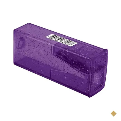 Apontador com Depósito Glitz, Cores Sortidas, Faber-Castell - UN 1 UN