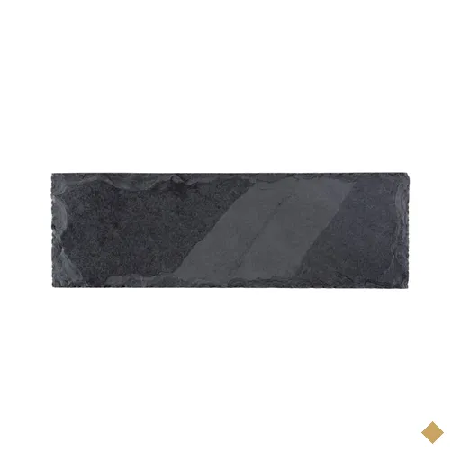 Tabua em Pedra Ardosia para servir -  Petisqueira 30 x 15 cm
