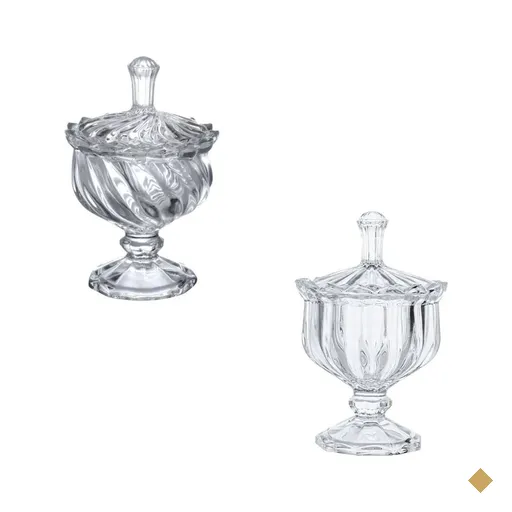Kit com 2 baleiros bombons de mesa, MESA LINDA