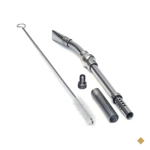 Bomba 19cm Acessório Para Chimarrão Mate E Tereré Bortonaggio - M605 - Aço…