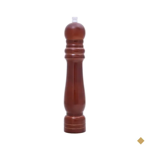 Belo Moedor de Madeira e Ceramica para sal e pimenta 25 cm