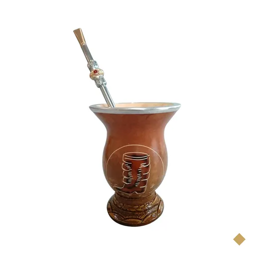 Conjunto Kit Cuia E Bomba Para Chimarrão Mate Terere Porongo