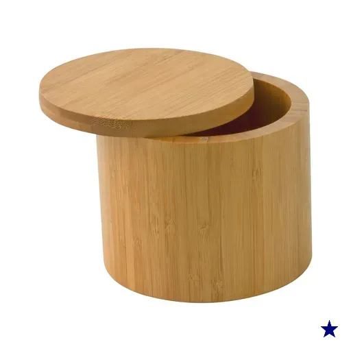 Saleiro de bambu 400g