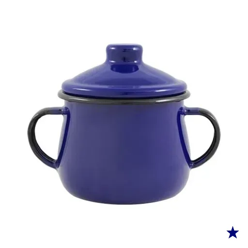 Açucareiro em Agata - Azul Escuro - 350 ML