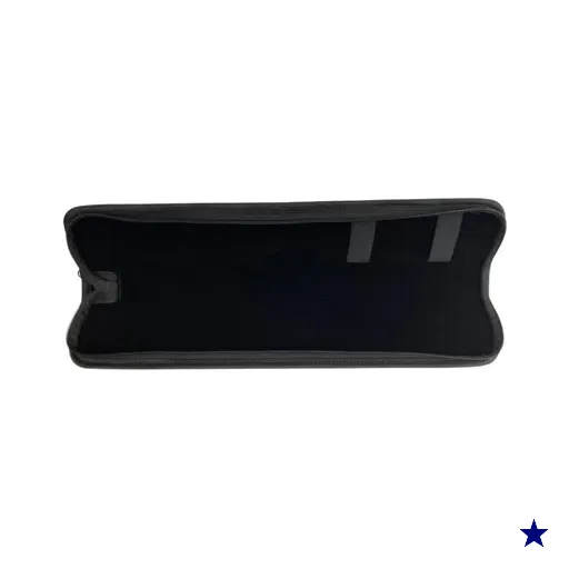 Estojo ou Case em Courino Preto - Presente para1 (uma) faca