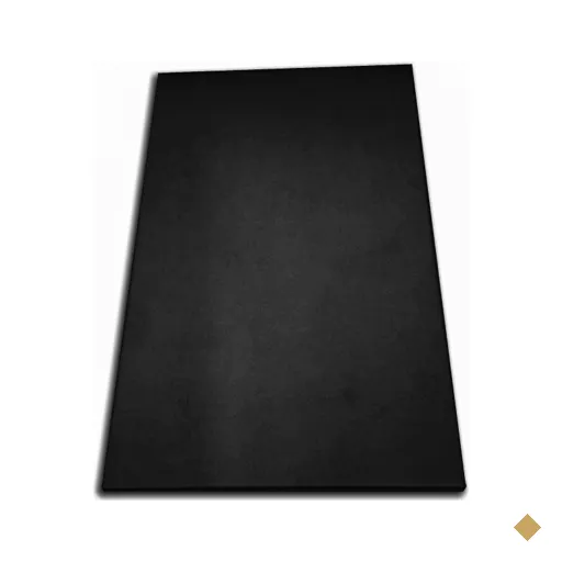Tabua de Corte Lisa em Polietileno - Preta - Média