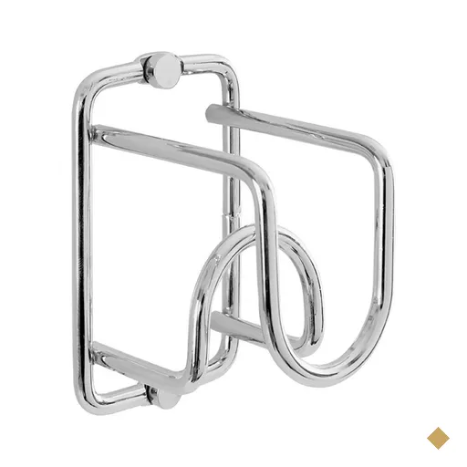 Suporte de 1 Garrafa de Vinho Mini Adega de Parede Pequena Cube Simples Masutti