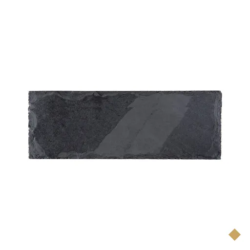 Charmosa Tabua Prato - Ardosia 40 x 20 Petisqueira - Rustica