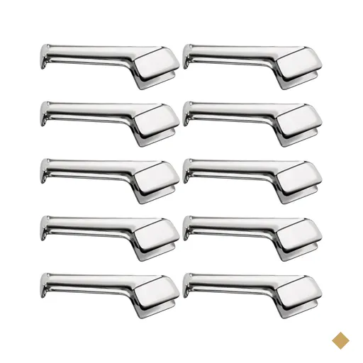 Kit 10 Pegadores 18cm para Servir Inox Macarrão Salada Comida Servir…