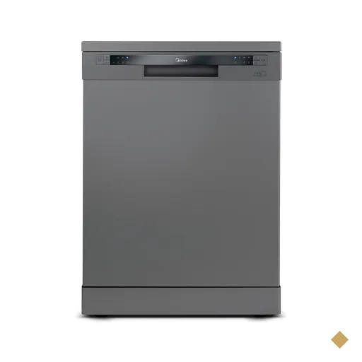 Lava-Louças Midea Cinza com 14 Serviços, 06 Programas de Lavagem e Função…