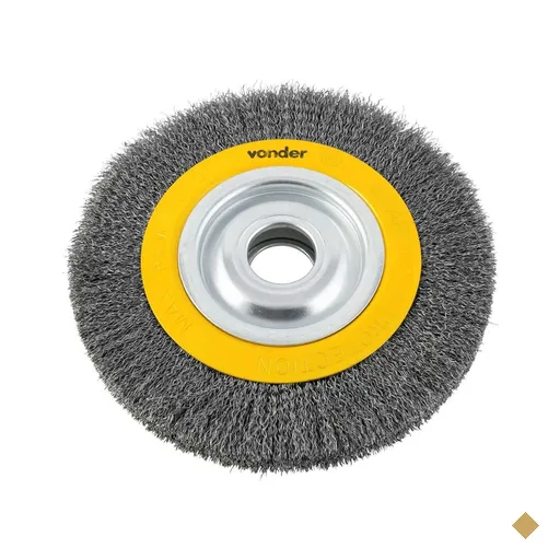 Escova circular 8" x 30 mm com bucha de redução VONDER