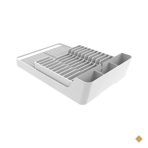 Escorredor de Pratos Branco Louças Talheres Crippa com Parte Superior…