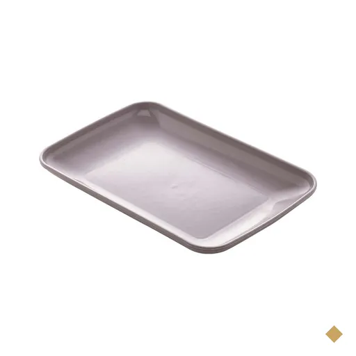 Kit 20 Travessas Bandeja Retangular 21x14cm Sortida Sobremesa Petiscos Lyor