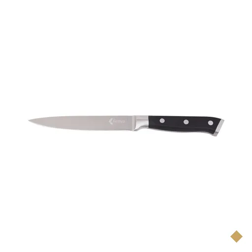 Faca Utilitária em Aço Inox de 13cm Kenya