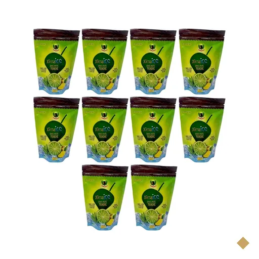 Kit 10 Erva-mate Tererê Limão Gengibre 250g Ximango Ximaice
