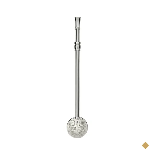Bomba 23cm Para Tererê Chimarrão Anel Cuia Mil Furos Inox Escovinha…