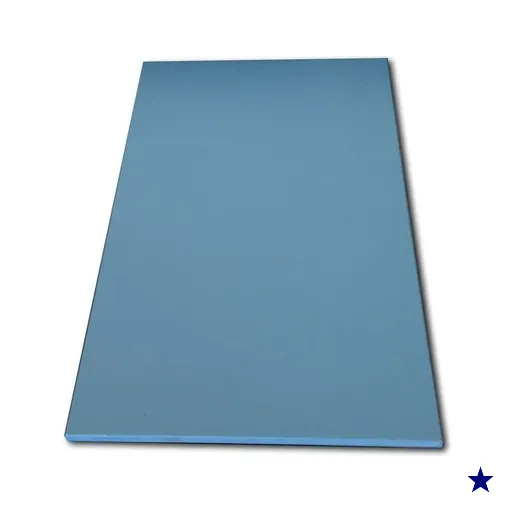 Tabua de Corte LISA em polietileno - azul - 50 x 30