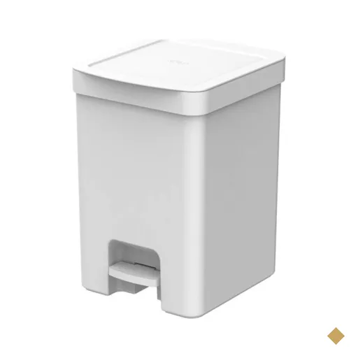 Lixeira de Pedal OU Cesto de Lixo para Cozinha Escritório Linha Trium 12…