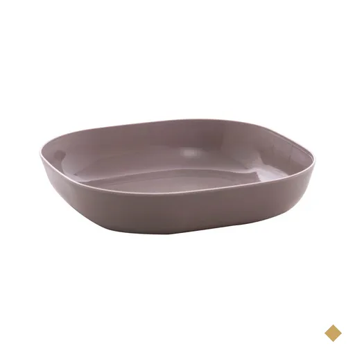 50 Bowls Bambu Cores Sortidas Tigelas Quadradas 14,5x3cm Servir Frutas Petiscos…