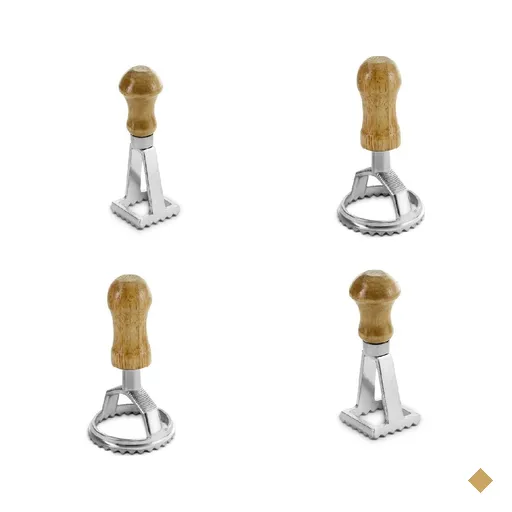 Conjunto de 4 cortadores para massas