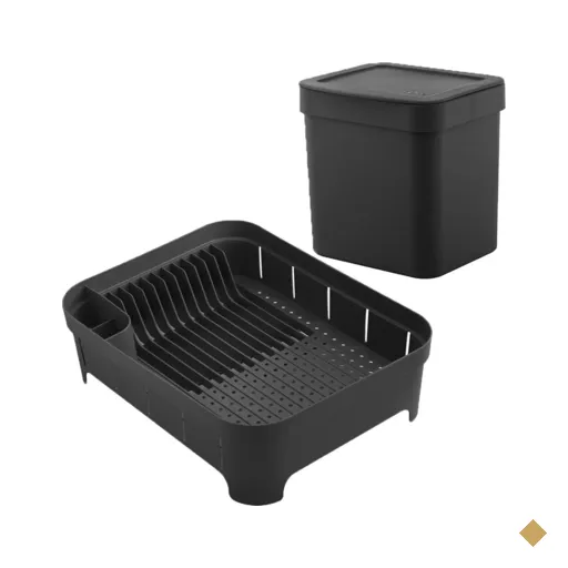 Conjunto Escorredor de Louças Pratos e Lixeira 2,5l OU para Pia ou Bancada…