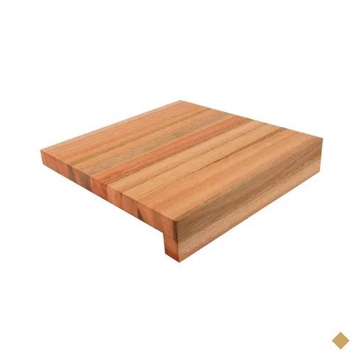 Tábua de Corte com Encaixe Bancada Mesas 35cm Essence Domama Madeira Eucalipto