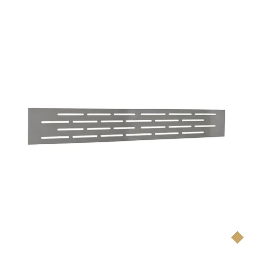 Grade de Ventilação Forno Embutir Circulação Ar 60x7cm Inox Escovado…