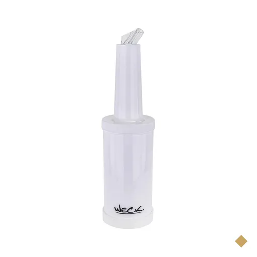 Kit 4 Garrafa Plásticas Store'n Pour 1L Branca Armazenar e Servir Bebidas…