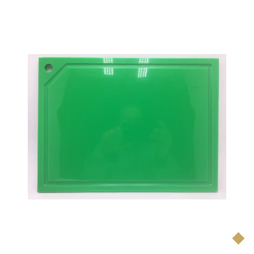 Tabua de Corte em Polietileno - Verde - Grande