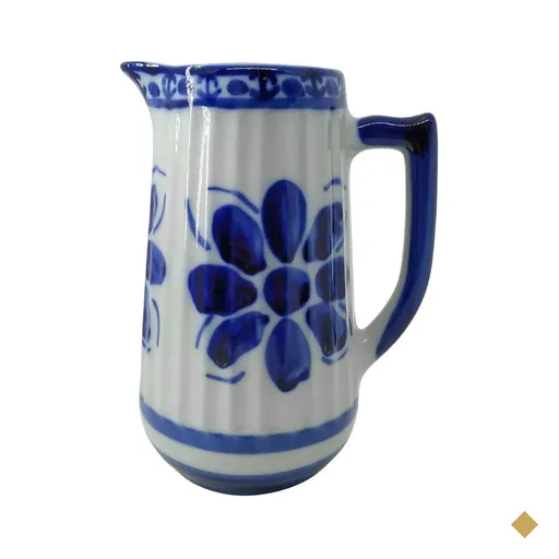 Jarra ou Leiteira 1.3 L de Porcelana Pintada à mão  Colonial